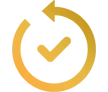 A golden rectangle, exhibiting a gradient from dark to light yellow, is presented in isolation.